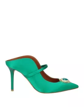 Мюли Malone Souliers, изумрудно-зеленый