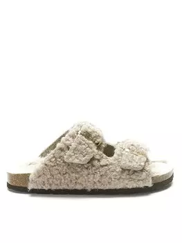 Мюли Mandel, серо-коричневый