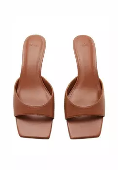 Мюли Mango, коричневый