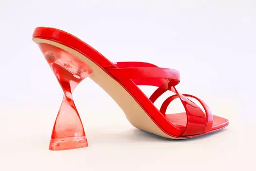 Мюли Mao на каблуке Camila'S, красный