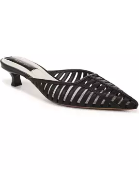 Мюли Marlina Fisherman на каблуке-рюмочке из искусственной кожи Franco Sarto, черный