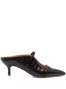 Мюли Maureen 60 с заостренным носком Malone Souliers, коричневый