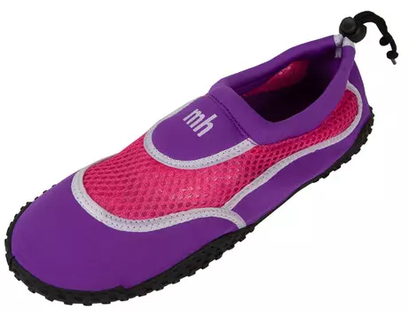 Мюли Michael Heinen Strandschuhe, цвет lila-pink-wei
