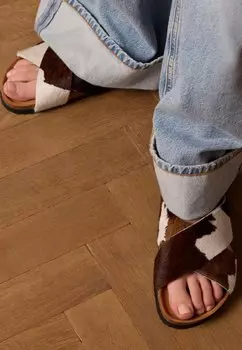 Мюли MIT KUHMUSTER Manfield, белый