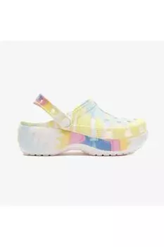 Мюли - Многоцветный - На плоской подошве Crocs, разноцветный