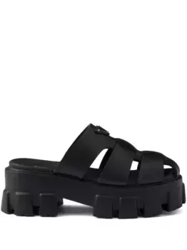 Мюли Monolith Prada, черный