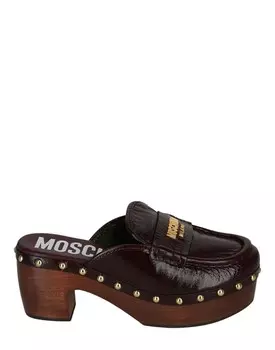 Мюли Moschino, красный