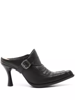 Мюли Moto из коллаборации с New Rock VETEMENTS, черный