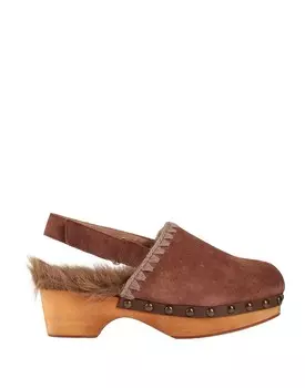 Мюли Mou, коричневый