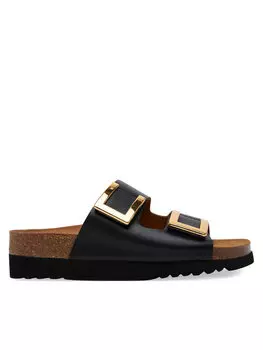 Мюли Mules Black Monterey 2 Straps Ad F305841004 1004 Scholl, черный