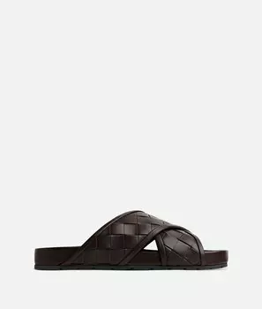 Мюли мужские Bottega Veneta, карамельный
