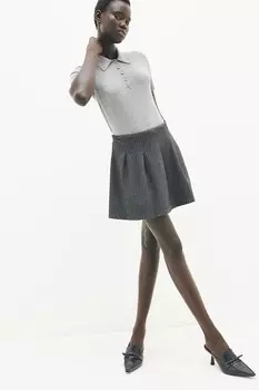 Мюли на каблуках H&M, черный