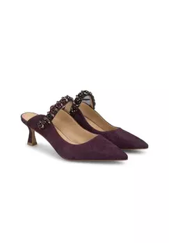 Мюли на каблуке Alma en Pena, Бордо