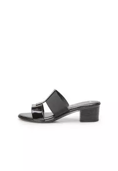 Мюли на каблуке Bata, черный