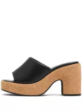 Мюли на каблуке Bimba y Lola, черный