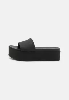 Мюли на каблуке FLATFORM SLIDE Calvin Klein Jeans, черный