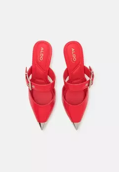 Мюли на каблуке GRETLA PILLOW WALK ALDO, красный