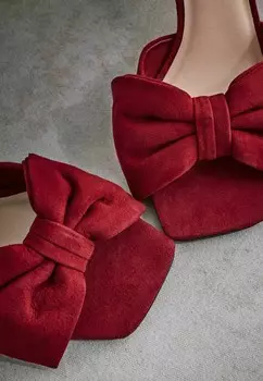 Мюли на каблуке JOELLE BOW Next, красный