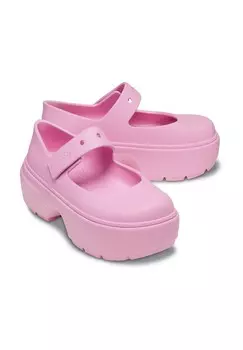 Мюли на каблуке MARY JANE Crocs, светло-розовый