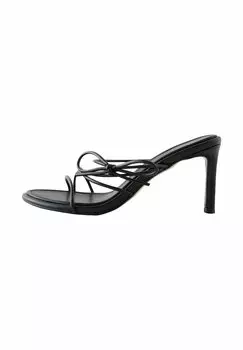 Мюли на каблуке REGULAR FIT - FOREVER COMFORT BOW STRAP Next, черный