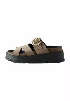 Мюли на каблуке REGULAR FIT - FOREVER COMFORT BUCKLE DETAIL Next, бежевый