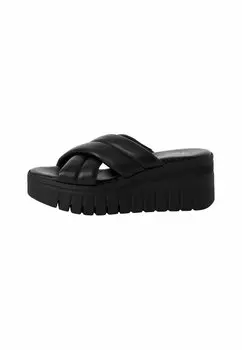 Мюли на каблуке Tamaris, черный