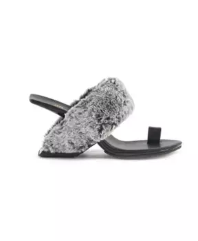 Мюли на каблуке United Nude, мультиколор