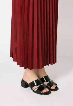 Мюли на каблуке VENEZIA, черный