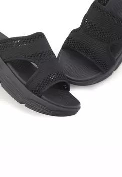 Мюли на каблуке Vivance, черный