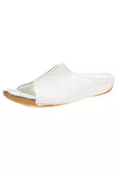 Мюли на плоской подошве Andrea Conti, цвет wei