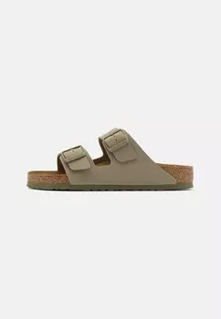Мюли на плоской подошве ARIZONA BF REGULAR UNISEX Birkenstock, цвет faded khaki