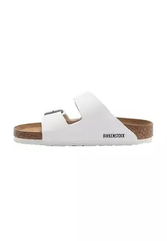 Мюли на плоской подошве ARIZONA Birkenstock, цвет white