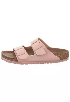 Мюли на плоской подошве Birkenstock, цвет soft pink