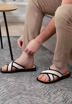 Мюли на плоской подошве CALI Cinnea, цвет beige
