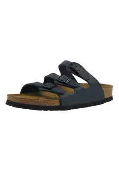 Мюли на плоской подошве FLORIDA Birkenstock, цвет navy