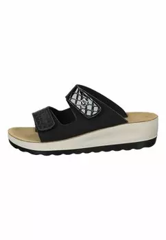 Мюли на плоской подошве Fly Flot, цвет schwarz