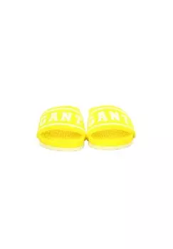 Мюли на плоской подошве GANT, цвет mimosa yellow