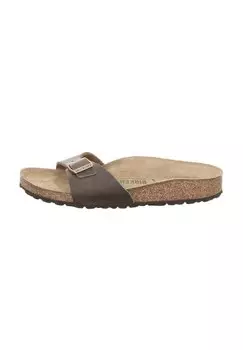 Мюли на плоской подошве MADRID Birkenstock, цвет habana