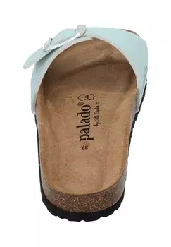 Мюли на плоской подошве Malta Egs Disco Palado by Sila Sahin, серебро