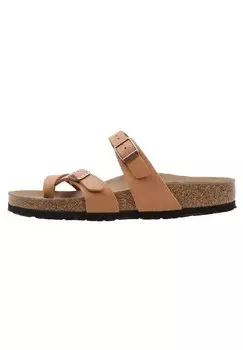Мюли на плоской подошве MAYARI BFBC Birkenstock, цвет brown