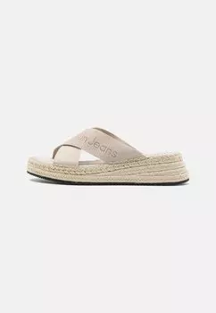 Мюли на плоской подошве SPORTY WEDGE Calvin Klein Jeans, цвет triple eggshell