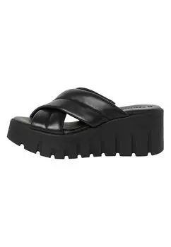 Мюли на плоской подошве Tamaris, цвет black