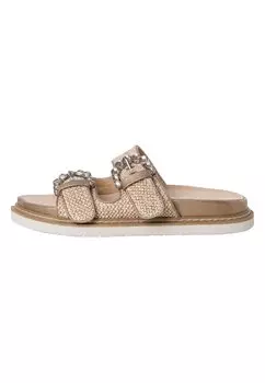 Мюли на плоской подошве Tamaris, цвет taupe