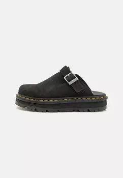 Мюли на плоской подошве ZEB ZAG UNISEX Dr. Martens, цвет black