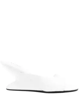 Мюли на танкетке Alaa, белый