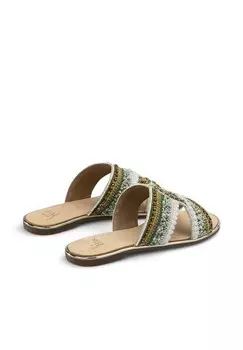 Мюли NALLA Alma en Pena, зеленый