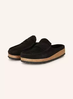 Мюли naples searling BIRKENSTOCK, черный