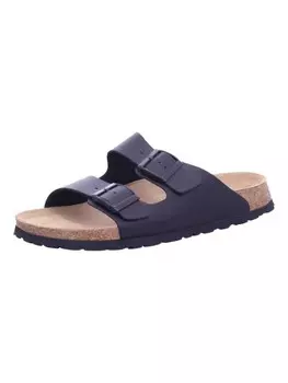 Мюли natural sense Herren Tieffubett Weichbettung, черный