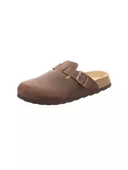 Мюли natural sense Pantolette Clogs Tieffubett Habana, коричневый