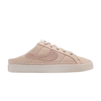 Мюли Nike Wmns Court Legacy Mule 'Pearl White Pink Oxford', розовый